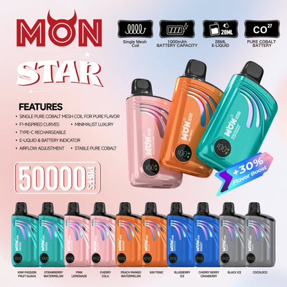 Monstar 50K Disposable Vape