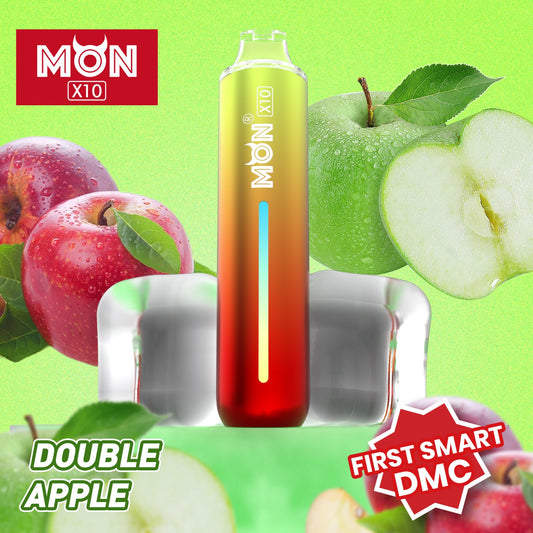 X10 - 10000 Puffs | Double Apple