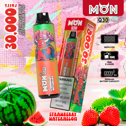 Monvaper Q30 Disposable Vape – Consistent Flavor, Every Puff