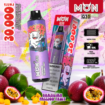 Monvaper Q30 Disposable Vape – Consistent Flavor, Every Puff