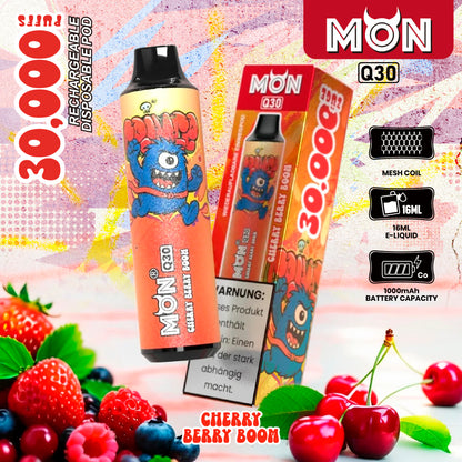 Monvaper Q30 Disposable Vape – Consistent Flavor, Every Puff