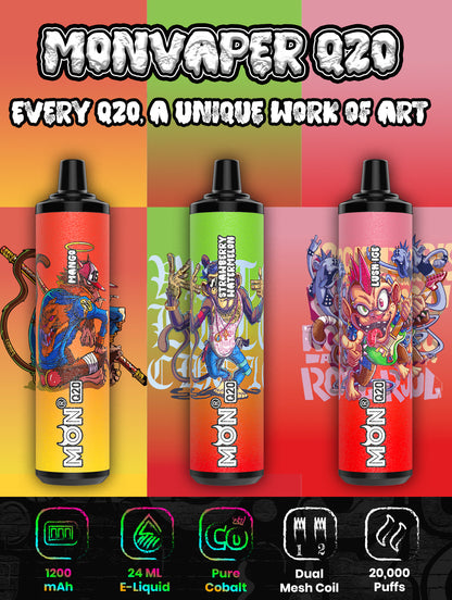 Monvaper Q35 Disposable Vape – 35,000 Puffs