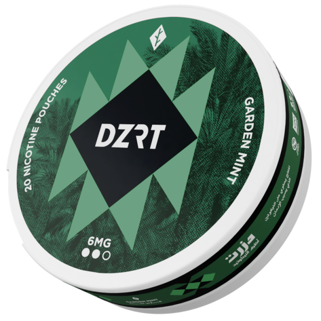 أكياس النيكوتين الخالية من التبغ من DZRT – ICY RUSH